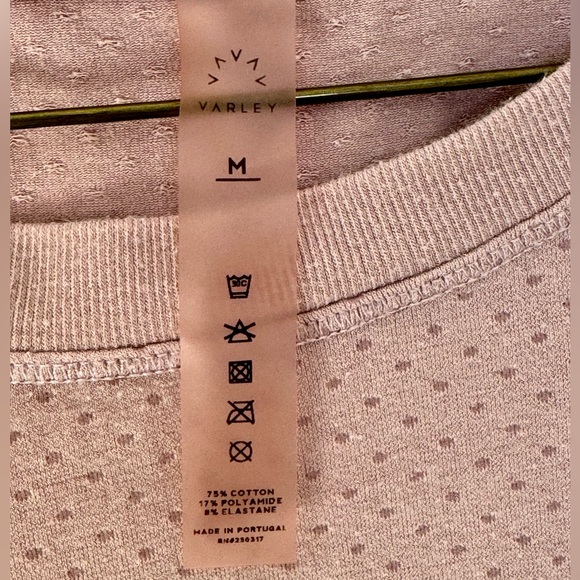 Varley Crop (Barry’s Bootcamp), ballet pink - Picture 3 of 4